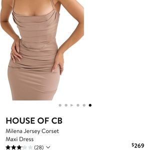 House of Cb Maxi dress